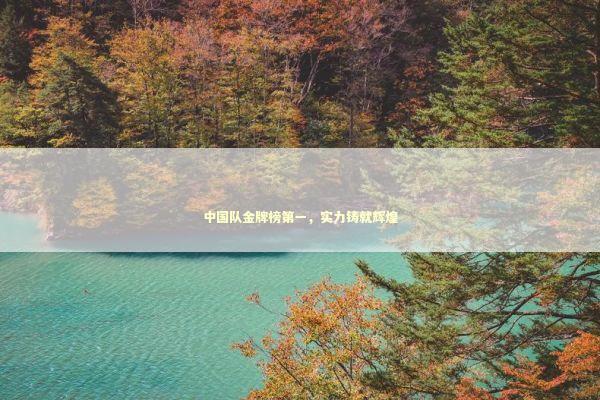 中国队金牌榜第一，实力铸就辉煌